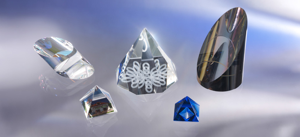 decorative glass objects